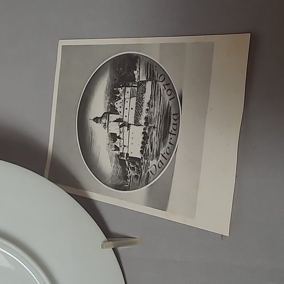 Bareuther Datertag 1970 Castle Pfalz Porcelain Plate - Picture 4 of 6